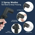 thumbnail image 4 of KAIYING Handheld Bidet Sprayer for Toilet, Baby Cloth Diaper Sprayer, Toilet Sprayer Attachment(Mate Black), 4 of 8