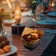 thumbnail image 5 of ¡Descuentos Únicos!, Mini canasta de papas fritas, canasta para freír nuggets de pollo, vajilla para alimentos, canasta para freír pequeña, canasta para refrigerios al por mayor Akmoler, 5 of 8