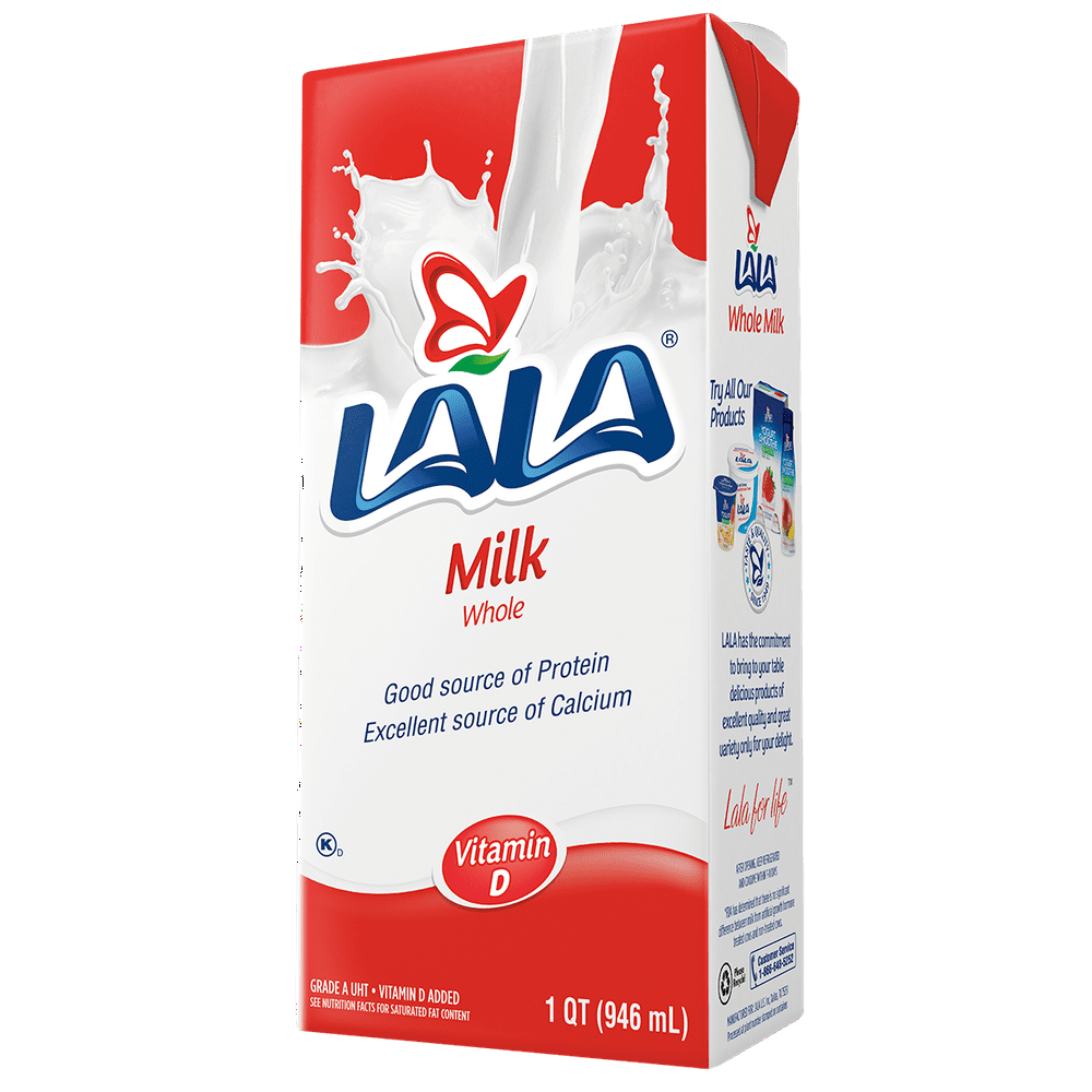 LALA Shelf Stable Whole Milk, 32 oz