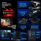 thumbnail image 3 of PC Gamer Xtreme PC Gaming AMD Radeon RX 9060 Ryzen 7 5700X 16GB SSD 1TB Sistema Liquido WIFI BT Black gaming 1080p, estudios y multitarea, 3 of 6