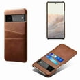 thumbnail image 2 of Dteck Wallet Case for Google Pixel 9 Pro XL, Slim Fit Premium PU Leather Card Holder Back Case Shockproof Protective Phone Cover for Google Pixel 9 Pro XL, Brown, 2 of 2