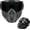 Black, variant on 2026 Upgraded Detachable Full Face Goggle Mask, Detachable Full Face Mask Adults for Welding & Riding, Anti-Fog Windproof Impact Resistant