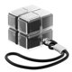 thumbnail image 1 of Magic Cube Magnetic Pill Organizer with 8 Compartments, Magnetic Travel Pill Case with Strap, Portable Pocket Pill Box, 1 of 5