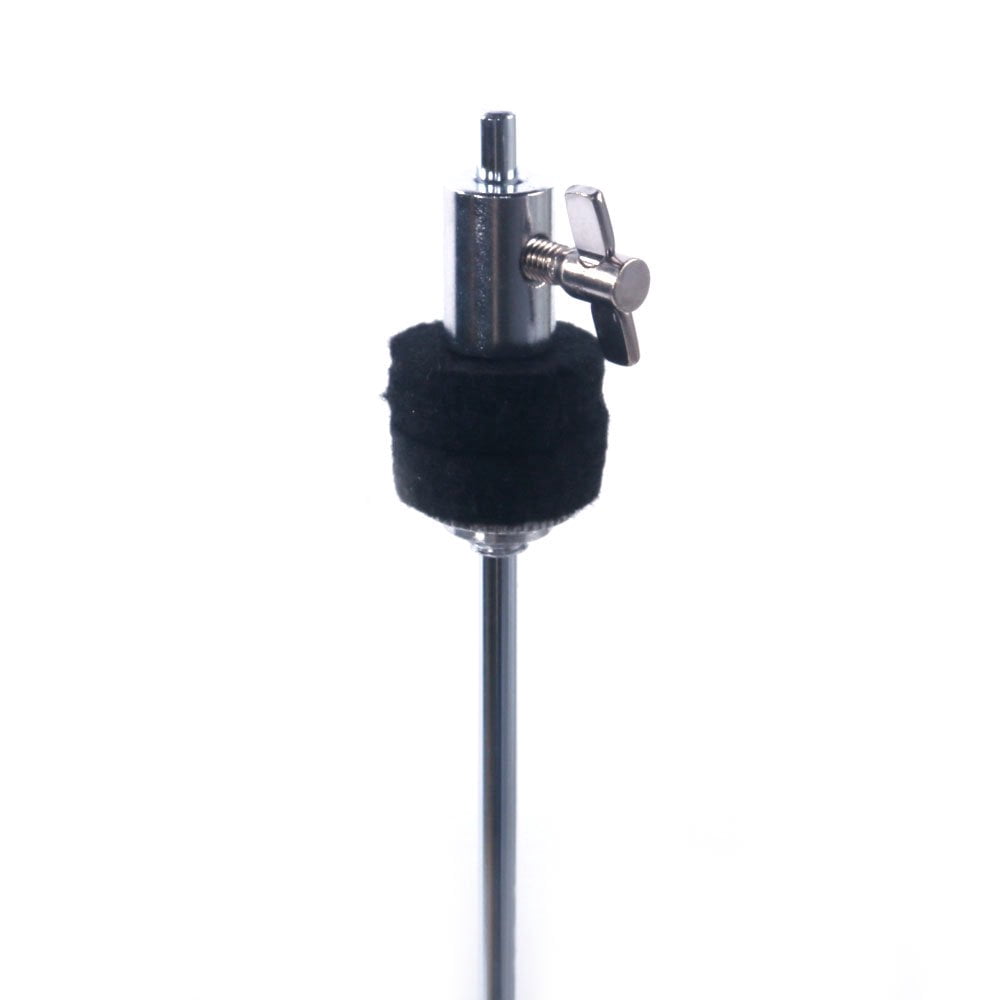 GZXS Professional Pedal Control Style Drum High Hat Cymbal Stand With Pedal Silver & Black