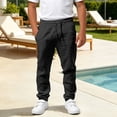 thumbnail image 6 of SJLDQY Boys Sweatpants Elastic Waist Drawstring Straight leg Pants Lightweight Breathable Casual Trousers with Pockets, 6 of 8