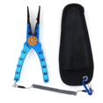 thumbnail image 4 of Blue Fishing Lure Pliers Tongs Multifunction Aluminum Alloy Hook Remover Tool Equipment, 4 of 5