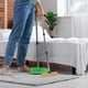 thumbnail image 5 of Juego de escobas de jardín: Escoba de bambú resistente para exteriores con mango de acero inoxidable, cepillo de cerdas duras para limpiar jardines, patios, garajes y suelos de madera., 5 of 7