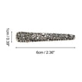 thumbnail image 4 of Unique Bargains 1 Pc Hair Clip Rhinestone Hair Clips Gloss Black, 4 of 5