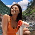 thumbnail image 2 of QJUHUNG Travel Hair Dryer  Handheld Hair Dryer  One Touch Hair Dryer Turbo Boost Handheld USB Large Blow Power High Speed Outdoor Fan Hair Dryer  Compact Rechargeable Hair Dryer For Hotel, 2 of 4