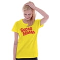 thumbnail image 4 of Vintage Retro Candy Sugar Mama Logo Women's T Shirt Ladies Tee Brisco Brands 3X, 4 of 6