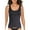 Dark Grey, variant on Leonisa Womens Slimming Double-V Shaping Tank Brown M