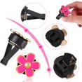 thumbnail image 3 of kanaroous 6pcs/set Air Purifying Car Air Freshener For Fresh And Healthy Driving Air Vent Clips Fits Any Car rose red, 3 of 6