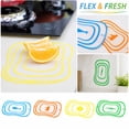 thumbnail image 2 of Cutting Board Mat Flexible Small Plastic Yellow for Kitchen Cooking Prep, 2 of 7