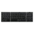 2024 bluetooth keyboard triple fold multiple device connection wireless