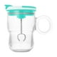 thumbnail image 2 of Vaso Mezclador Automático para Fitness Llc250624002 | Botella Mezcladora Inteligente de Vidrio de 280 Ml con Agitador Recargable Tipo C | Licuadora de Proteína En Polvo para Café, Suplementos y Bebid, 2 of 6