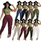thumbnail image 4 of Pantalones deportivos casuales con borlas de estilo americano para mujer, bonitos, de color grande, 4 of 4