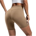 thumbnail image 5 of EINCcm High Waist Biker Shorts for Women with Hidden Pocket Yoga Elastic Workout Gym Bike Shorts, 5 of 5
