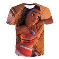 thumbnail image 1 of Camiseta de princesa negra para niñas de Disney, ropa de calle para niños, ropa de princesa negra de manga corta para niñas, camiseta de 2 a 10 años Tops5T Gao Jinjia LED, 1 of 2