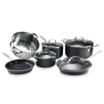 thumbnail image 1 of Granitestone Original 10 Piece Nonstick Cookware Set, Scratch-Resistant, Granite-Coated, Dishwasher and Oven-Safe Kitchenware, PFOA-Free Pots and Pans As Seen On TV, 1 of 4