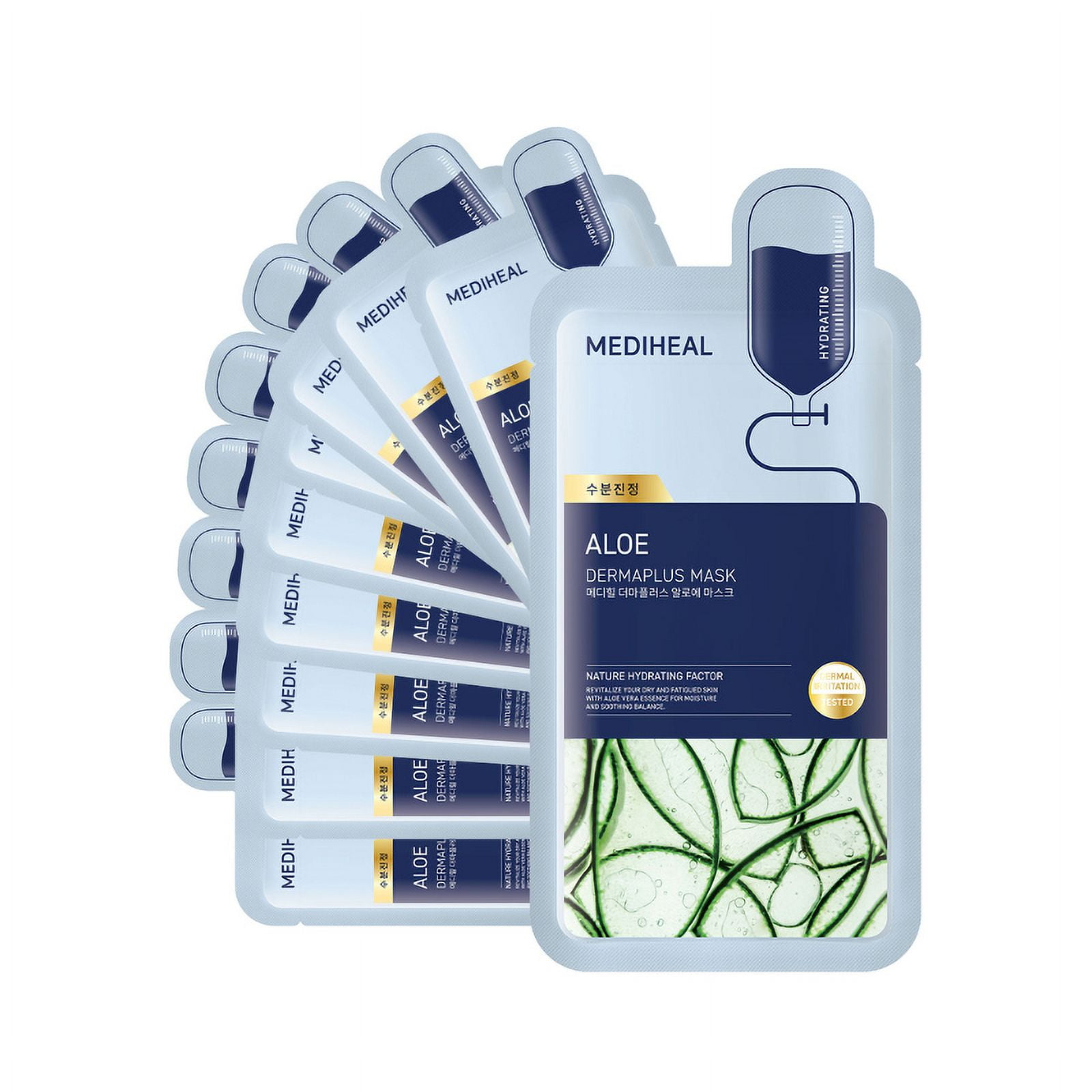 Mediheal Dermaplus Aloe Mask 22ml - 1 BOX / 10 PCS