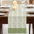 thumbnail image 3 of Table Runners 90 Inches Long Dress Scarves, Green Floral Farmhouse Coffee/Dining/Kitchen Table Runner for Living Room, Spring Flowers 13x90 Inch, 3 of 9