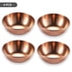 thumbnail image 4 of Monstrate Paquete de 4 platos de acero inoxidable para salsa, platos de Sushi, cuencos para sumergir, vajilla de cocina, accesorio de postre, Type5 NO5, 4 of 6