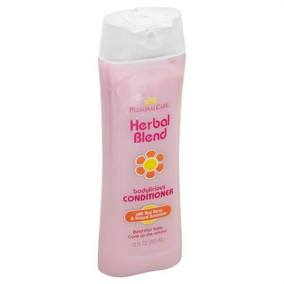 Personal Care Bodylicious Herbal Blend Conditioner. Enriched with Acai Berry and Natural Botanical Extracts. 12 Fl.Oz