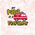 thumbnail image 4 of Inktastic My Papa is a Firefighter with Fire Truck Boys or Girls Baby Bodysuit, 4 of 5