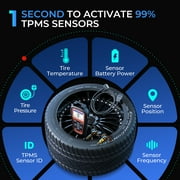 Autel MaxiTPMS TS508WF TPMS Tool Relearn/Activate All Sensors, TPMS Scan Tool Read/Clear DTCs, TPMS Reset Upgraded of TS508 TS408