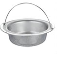 thumbnail image 3 of EcoNesxp Diameter 2 Pack Stainless Steel Kitchen Sink Strainer Rust-Proof Drain Protector Inch With Foldable Handle 5 Inch Pack Stainless Steel Kitchen Sink Strainer, 3 of 5