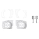 thumbnail image 1 of Methold Controlador Stick Autoadhesivo Control Rocker Aleación de aluminio Joystick Actualización de accesorios Reemplazo para Mini3 Pro Accesorios para drones aéreos Plata, 1 of 6