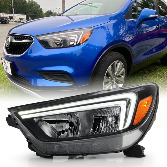 2017-2022 Buick Encore Halogen Model LED DRL Headlight Headlamp Left Driver Side