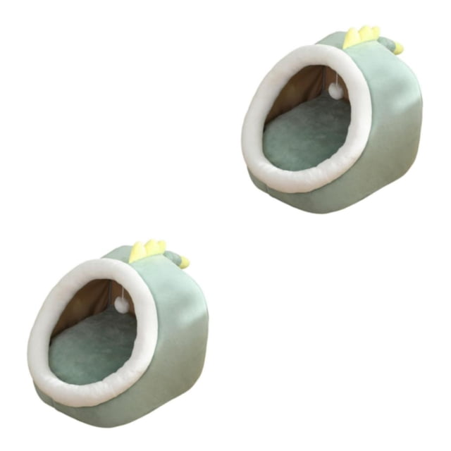 Cueva Cama para Perro Caliente con Pelota de Juguete Billuyoard