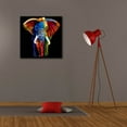thumbnail image 6 of Epic Graffiti ' Great Elephant' by Incado, Canvas Wall Art, 26"x26", 6 of 8