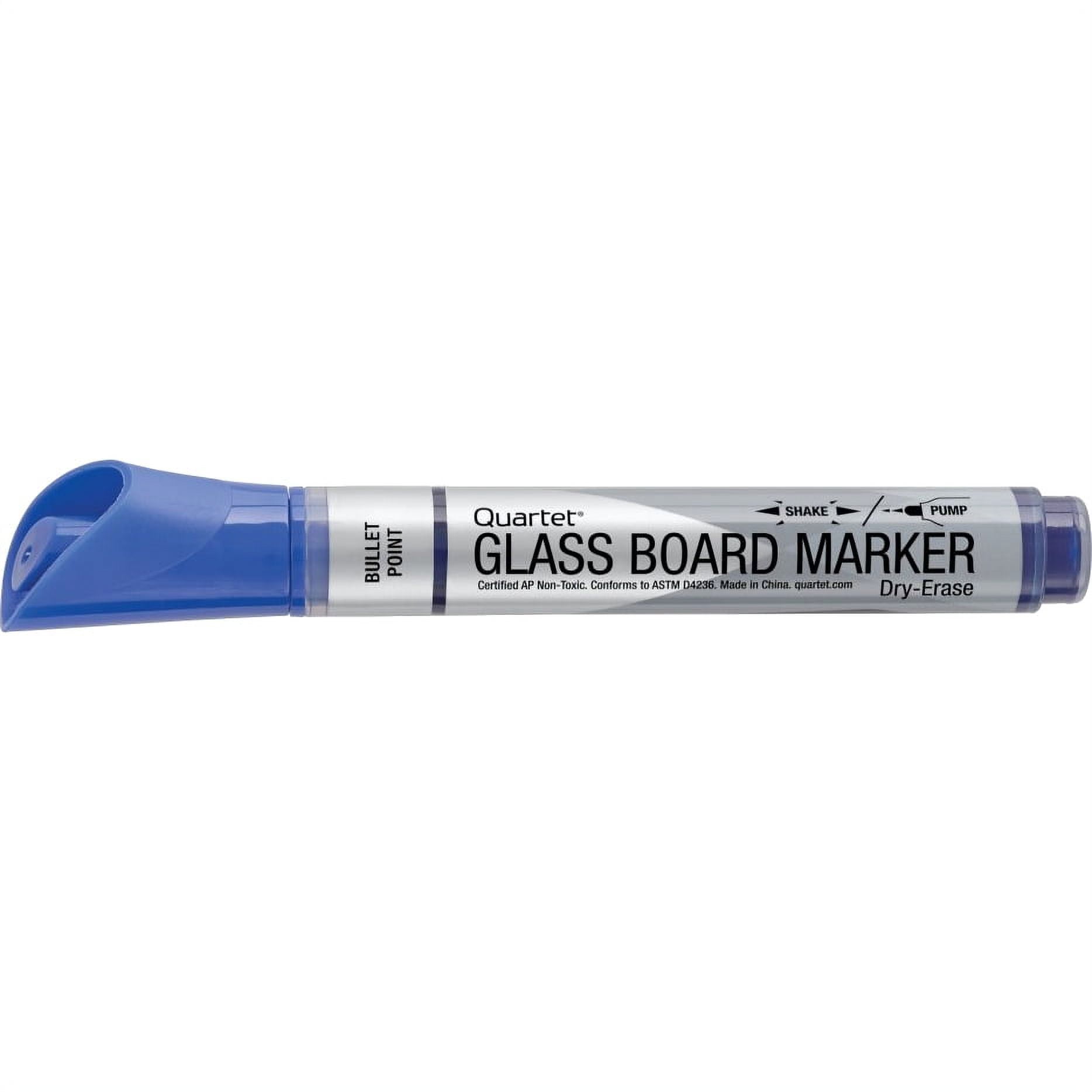 Quartet, QRT79552, Premium Dry-Erase Markers for Glass Boards, 4 / Pack 