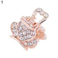 thumbnail image 2 of SPRING PARK Fashion Trendy Butterfly Crystal Rhinestone Hair Clip Claw Clip Hairpin Women Girl Headwear, 2 of 8