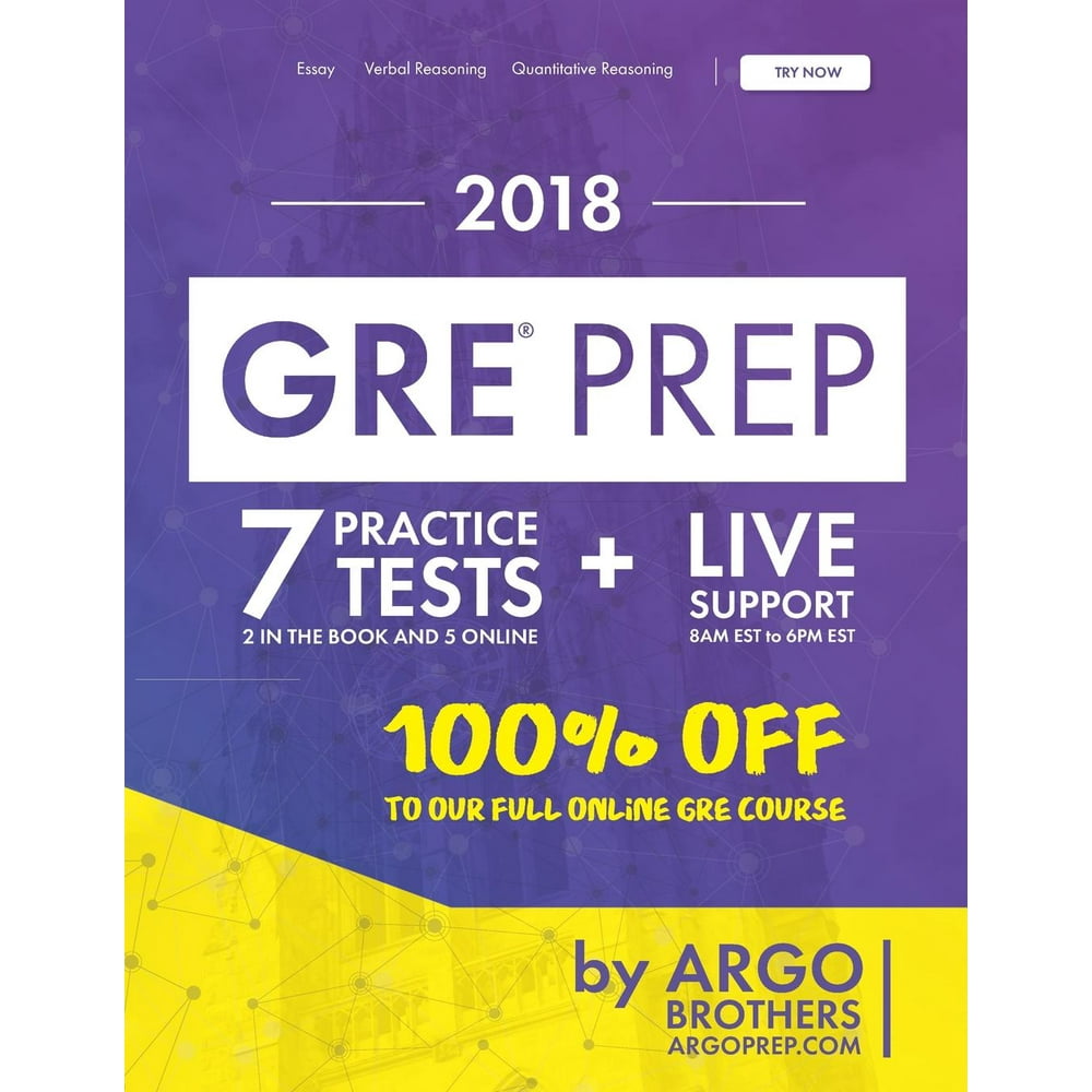 GRE by Argoprep GRE Prep 2018 + 14 Days Online Comprehensive Prep