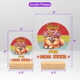 thumbnail image 5 of Best Pomeranian Mom Ever Happy Mother's Day Acrylic Plaque Sign Ashwood Base Pom Dog Lover Gifts Home Desk Decor - 02002, 5 of 5