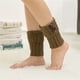 thumbnail image 4 of Botas hasta la rodilla con hebilla acrílica estilo coreano para mujer, calcetines adelgazantes, calcetines apilados, otoño e invierno, 4 of 6