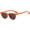 4, variant on Ellipse Half Frame Retro Cat-eye Sunglasses Small Frame Sunglasses Shading Beach Glasses