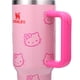 thumbnail image 2 of Botella de agua con aislamiento de acero inoxidable frasco de vacío de 40oz taza de viaje helada térmica, 2 of 9