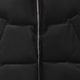 thumbnail image 4 of Cmfcve Crop Winter Vest for Women Lightweight Sleeveless Warm Puffer Vest Casual Solid Color Padded Gilet Outerwear, 4 of 7