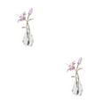 thumbnail image 2 of Matsuzay Figurilla Flor Cristal Ramos Transparentes Inicio Type6 NO6, 2 of 6