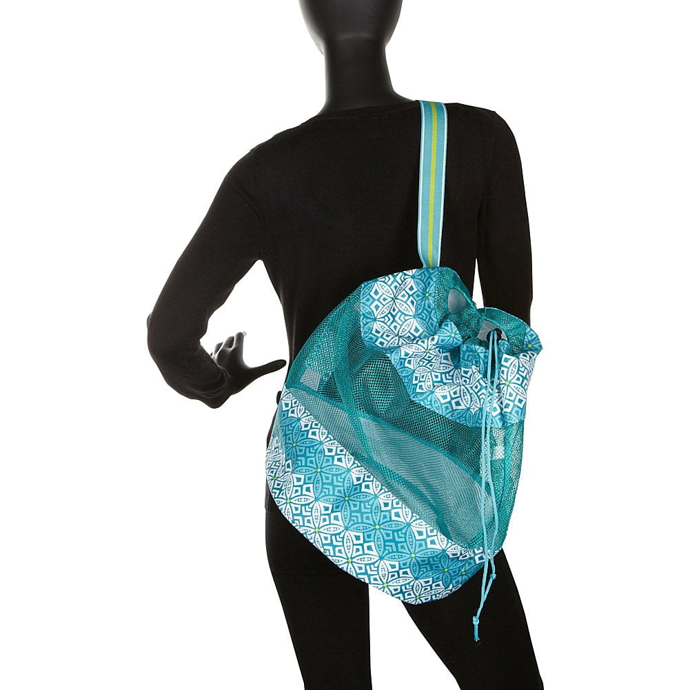 All For Color Mesh Sling Bag (Indigo Batik)