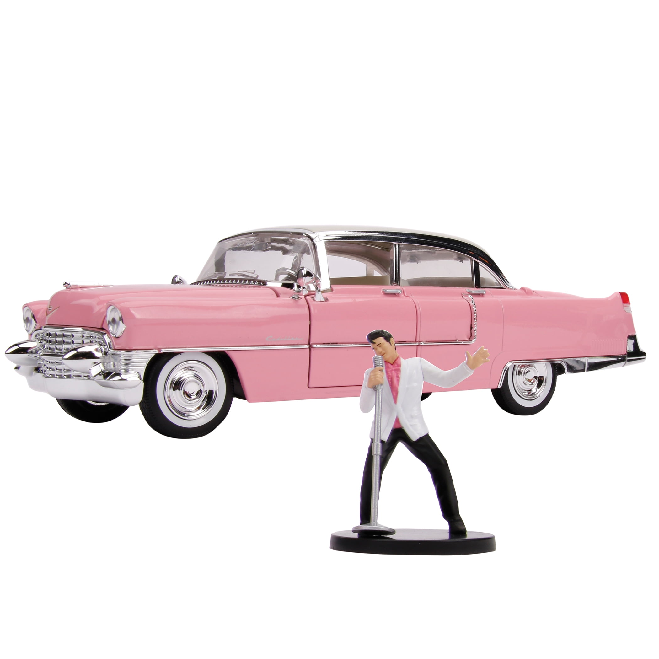 1955 Cadillac Fleetwood Elvis Presley Rear Storage Box Pink with WORKING LIGHTS