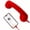Red, variant on 2026 New Retro Phone Handset for iPhone,USB-C Wired Telephone Receiver with Microphone & Volume Control, Vintage Cell Phone Handset for Calls, FaceTime, Office, Home, Desk Accessory (White)