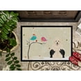 thumbnail image 3 of Carolines Treasures BB2568MAT Christmas Presents Between Friends Old English Sheepdog Indoor or Outdoor Mat, 18 x 0.25 x 27 in., 3 of 4