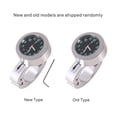 thumbnail image 2 of Cergrey Motorcycle Watch,1pc Silver Motorcycle Waterproof Handlebar Glow Mount Clock Watch Universal,Silver Handlebar Watch, 2 of 7