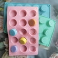 thumbnail image 3 of Cake Mold Forme de Colonne Ronde Réutilisable Pratique Démoulage 15 Trous Silicone Outil de Cuisson Cake Mold pour les Cadeaux, 3 of 8
