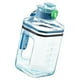 thumbnail image 1 of Botellas de Agua Deportivas Portátiles Botella de Gimnasio Botellas para Beber a Prueba de , para Acampar Gimnasio Entrenamiento Ejercicio Viajes , Azul, 25x12x12cm Gloria Botella de bebida, 1 of 9